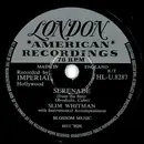 Schellack - Slim Whitman - Serenade / I Talk To The Waves