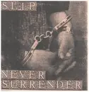 7inch Vinyl Single - Slip - Never Surrender - Signed by Stuart Franklin, fold-out cover