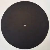 Slipmat - antistatisch, schwarz