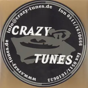Slipmat Crazy Tunes - Crazy Tunes Aufdruck, 1 Stück in schwarz