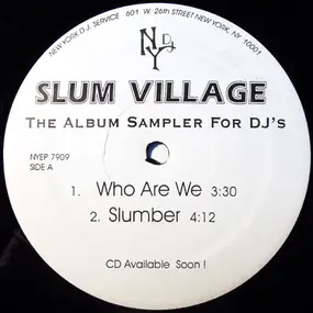 Slum Village - The Album Sampler For DJ's