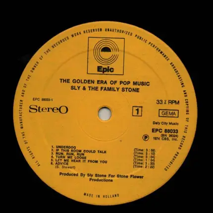 Sly & The Family Stone - The Golden Era Of Pop Music
