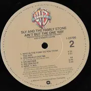 LP - Sly & The Family Stone - Ain't But The One Way