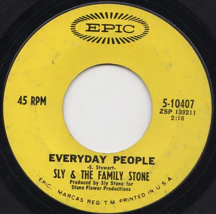 Sly & the Family Stone - Everyday People / Sing A Simple Song