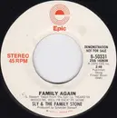 7inch Vinyl Single - Sly & The Family Stone - Family Again