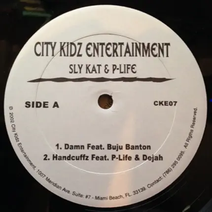 Sly Kat & P-Life - Handcuffz