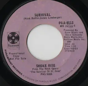 Smoke Rise - Survival / I'm Here/Love Me