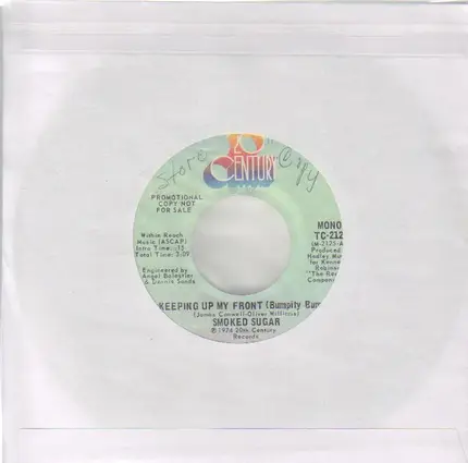 Smoked Sugar - Keeping Up My Front (Bumpity Bump)