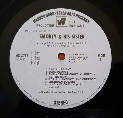 Smokey And His Sister - Smokey and His Sister