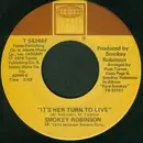 7inch Vinyl Single - Smokey Robinson - It's Her Turn To Live