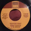 7inch Vinyl Single - Smokey Robinson & The Miracles - Doggone Right / Here I Go Again