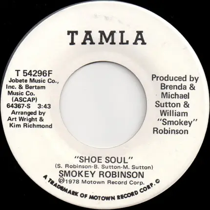 Smokey Robinson - Shoe Soul