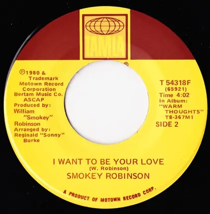 Smokey Robinson - Wine, Women And Song