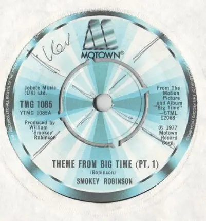 Smokey Robinson - Theme From Big Time