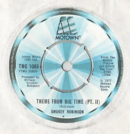 Smokey Robinson - Theme From Big Time