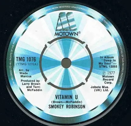 Smokey Robinson - Vitamin U