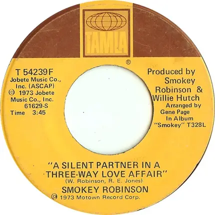 Smokey Robinson - Baby Come Close