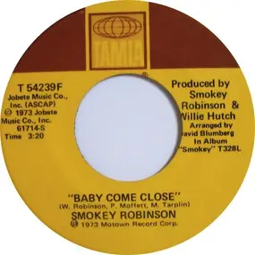 Smokey Robinson - Baby Come Close