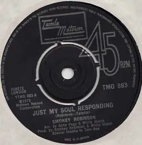 Smokey Robinson - Just My Soul Responding