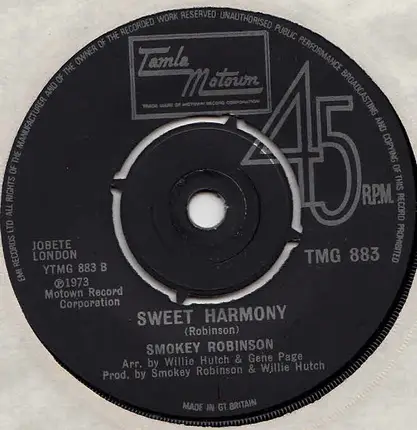Smokey Robinson - Just My Soul Responding