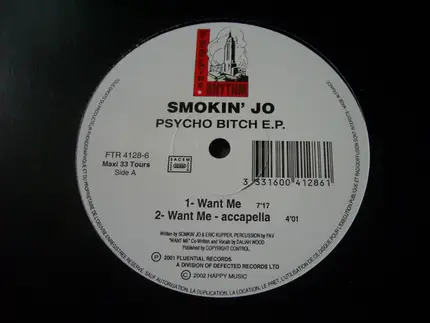 Smokin' Jo - Psycho Bitch E.P.