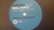 12inch Vinyl Single - Small World - Can't Give You Up