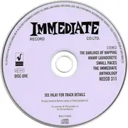 Double CD - Small Faces - The Darlings Of Wapping Wharf Launderette - The Immediate Anthology