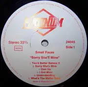 LP - Small Faces - Sorry She's Mine