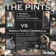 7inch Vinyl Single - Smalltown Criminals Vs The Pints - Smalltown Criminals Vs The Pints - Red Vinyl