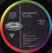 LP - Smetana / Dvorak - Streichquartett Nr. 1 E-moll 'Aus Meinem Leben' / Streichquartett Nr. 6 F-dur - Mono