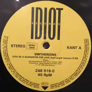 12inch Vinyl Single - Smithereens - (You Is) A Guarantee For Love