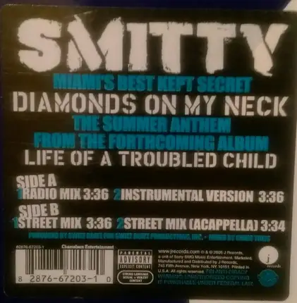 Smitty - Diamonds On My Neck