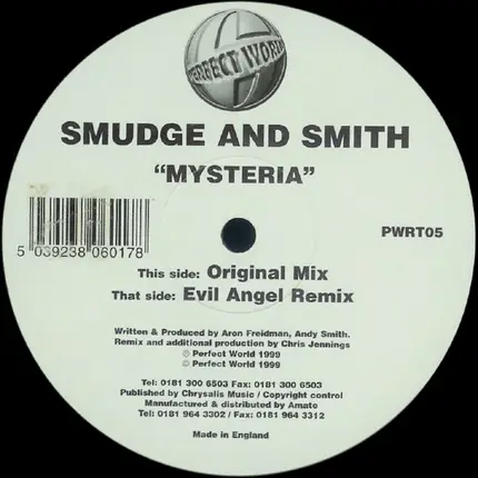 Smudge & Smith - Mysteria