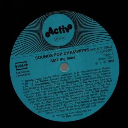 SMZ Big Band - Sounds For Champions