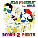 CD Single - Snookers Feat. Angie - Ready 2 Party - Cardboard Sleeve