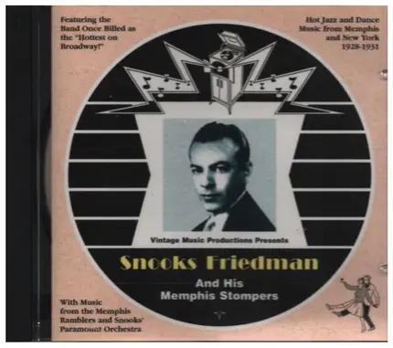 Snooks Friedman - Snooks Friedman & his Memphis Stompers (1928-1931)