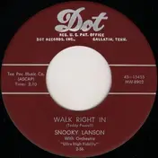 Snooky Lanson - Walk Right In / By The Light Of The Silvery Moon
