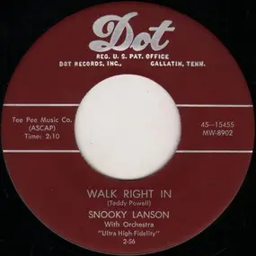 Snooky Lanson - Walk Right In / By The Light Of The Silvery Moon