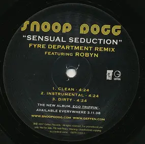 Snoop Dogg - Sensual Seduction (Fyre Department Remix)