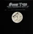 EP - Snoop Dogg - That Gangsta Sh!t 12' - Promo