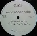 12inch Vinyl Single - Snoop Dogg - Believe In You
