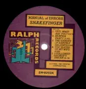 LP - Snakefinger - Manual Of Errors - US Original
