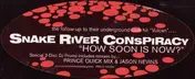 Snake River Conspiracy - How Soon Is Now?