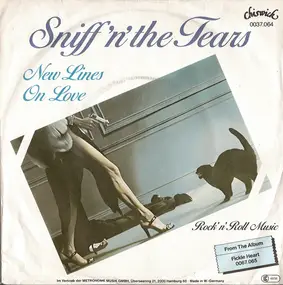 Sniff'n the Tears - New Lines On Love