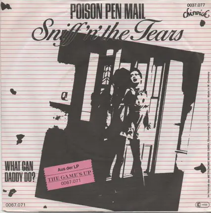 Sniff 'n' the Tears - Poison Pen Mail