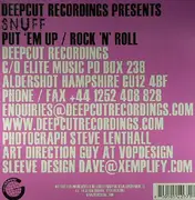 12inch Vinyl Single - Snuff - Put 'Em Up /  Rock 'N' Roll