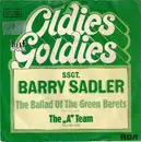 7'' - SSGT. Barry Sadler - The Ballad Of The Green Berets / The 'A' Team