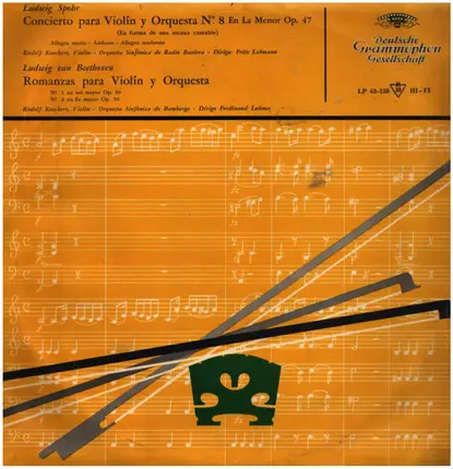 Spohr / Beethoven - Concierto para Violín y Orquesta No. 8 / Romanzas para Violín y Orquesta