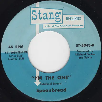 Spoonbread - How Can You Mend A Broken Heart / I'm The One