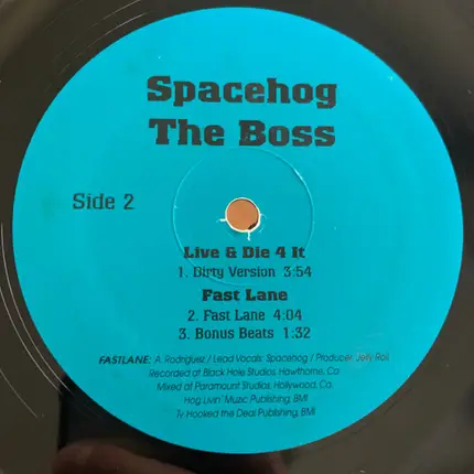 Space Hog - Live & Die 4 It